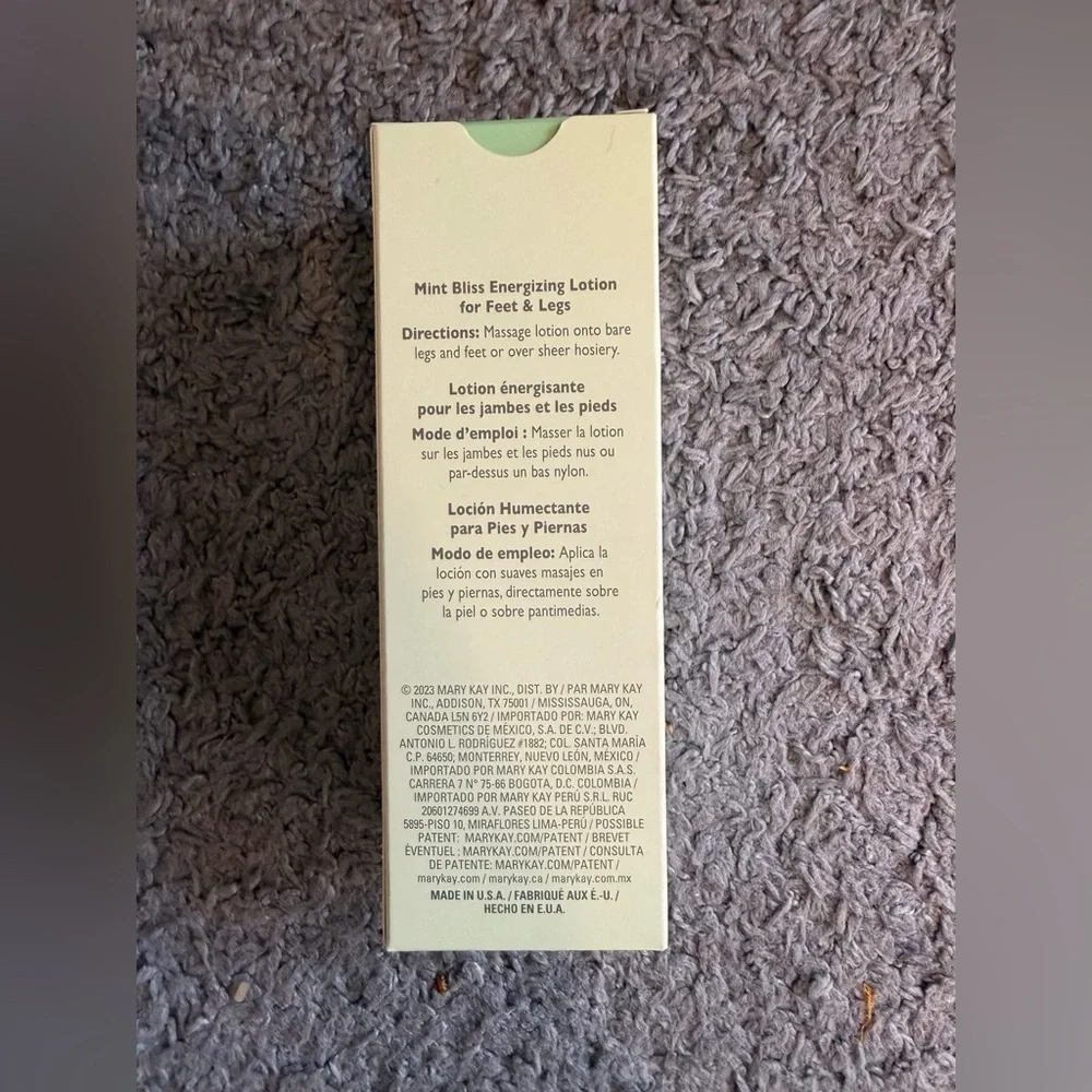 Mary Kay Mint Bliss Lotion - New